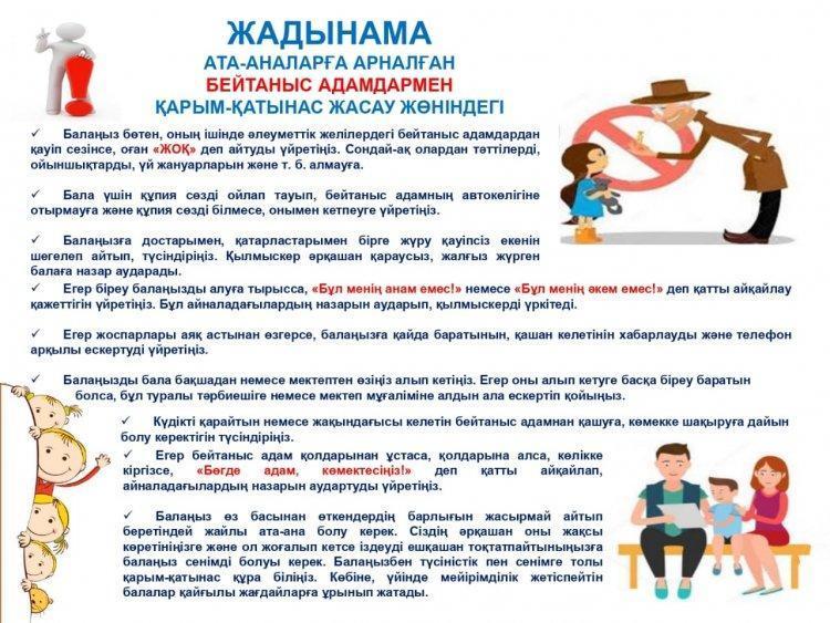 Ата-аналарға      Родителям