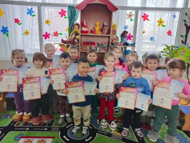 Наши маленькие победители конкурса